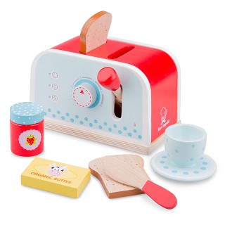 Toaster set - red